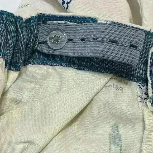 H&M tropical Sunsets and palm trees shorts toddler 4T 100% cotton - Picture 3 of 7